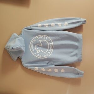 Rubber Ducky Hoodie, Hooded Sweatshirt, Front Pocket, Drawstring Hood